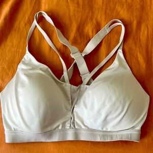 White sports bra